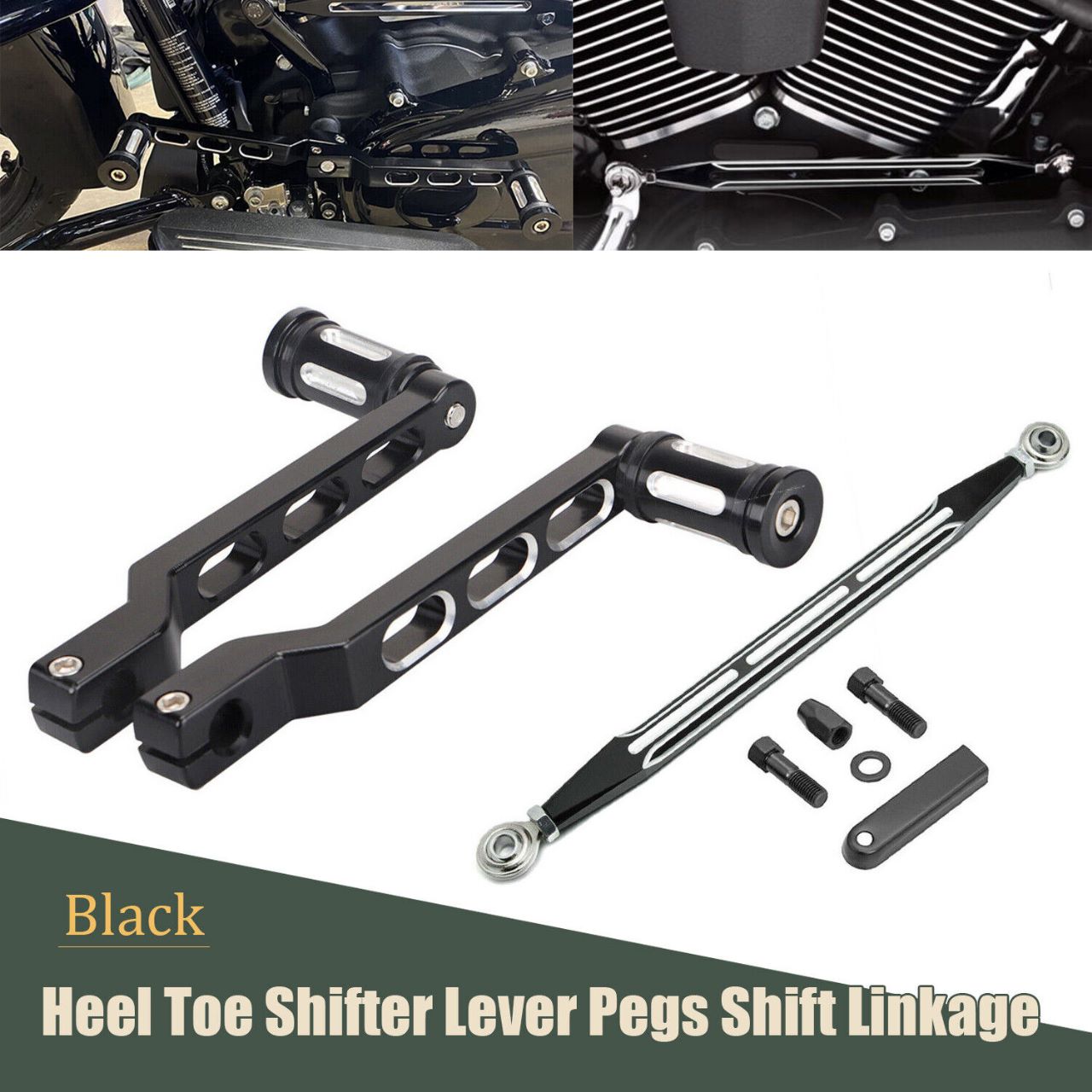 SHIFTER PEG BLACK HEEL KIT